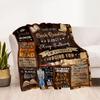 1pc Mom's Love Blanket Soft Cozy Lightweight for Travel Camping Picnics Sofa Office Bed Living Room Perfect Gift for Friends and Family