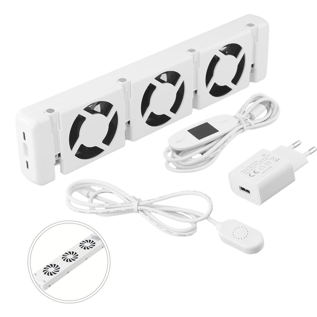 Smart Radiator Ventilator Radiator Fan For Smart Radiator Booster Extension Set Ventilator Fan 100-240V 50/60Hz AC 350MA DC 5V