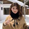 Multi Functional Warm Plush Scarf Headband Fur Neck Warmer Fashion Rabbit Fur Earmuffs  Shopping