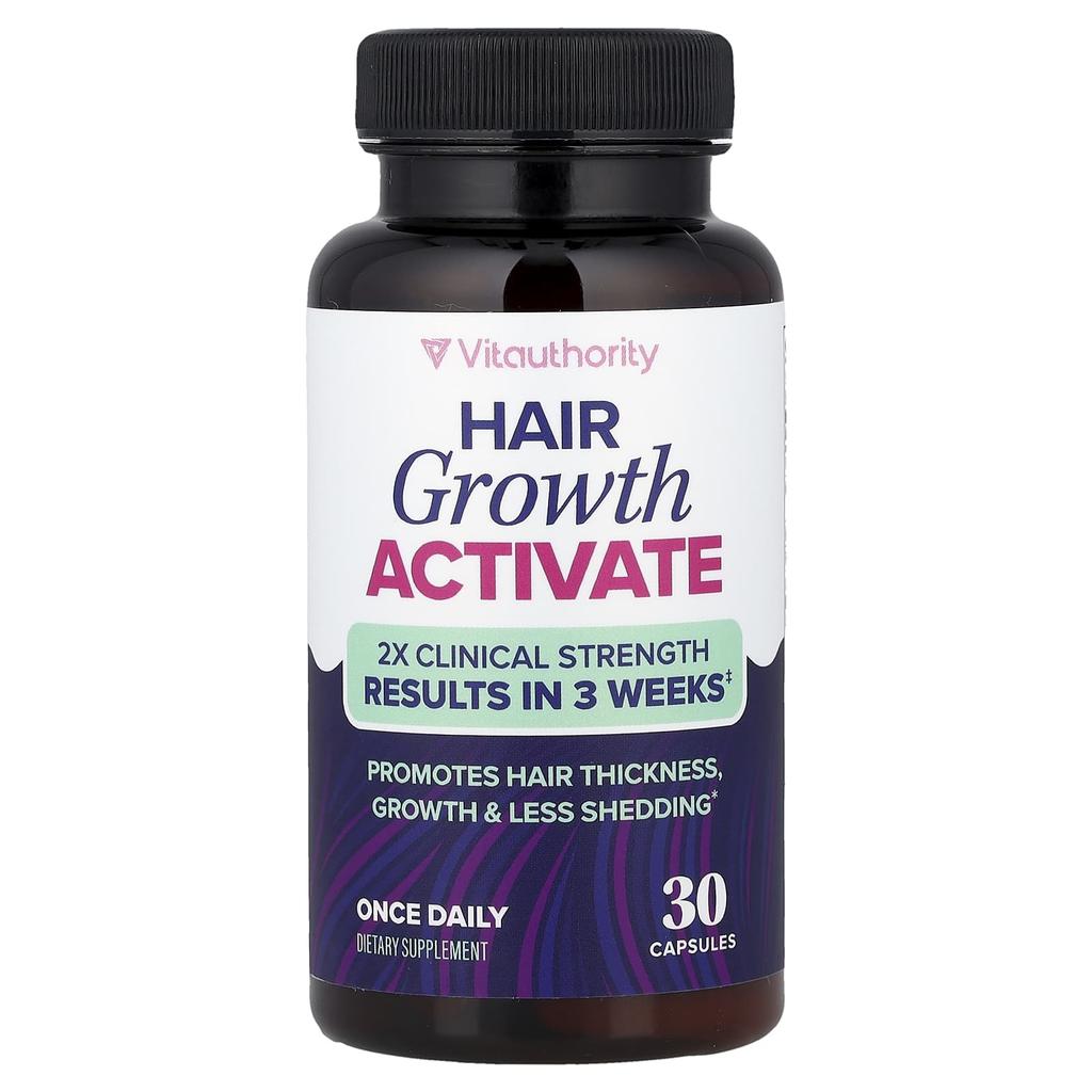 Vitauthority Hair Growth Activated, 30 Capsules