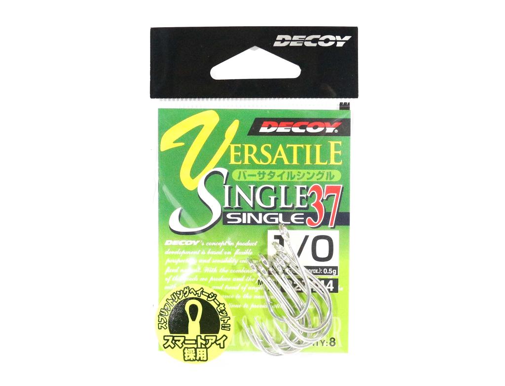 Decoy Single 37 Versatile Lure Hook Size 1/0 (7444)