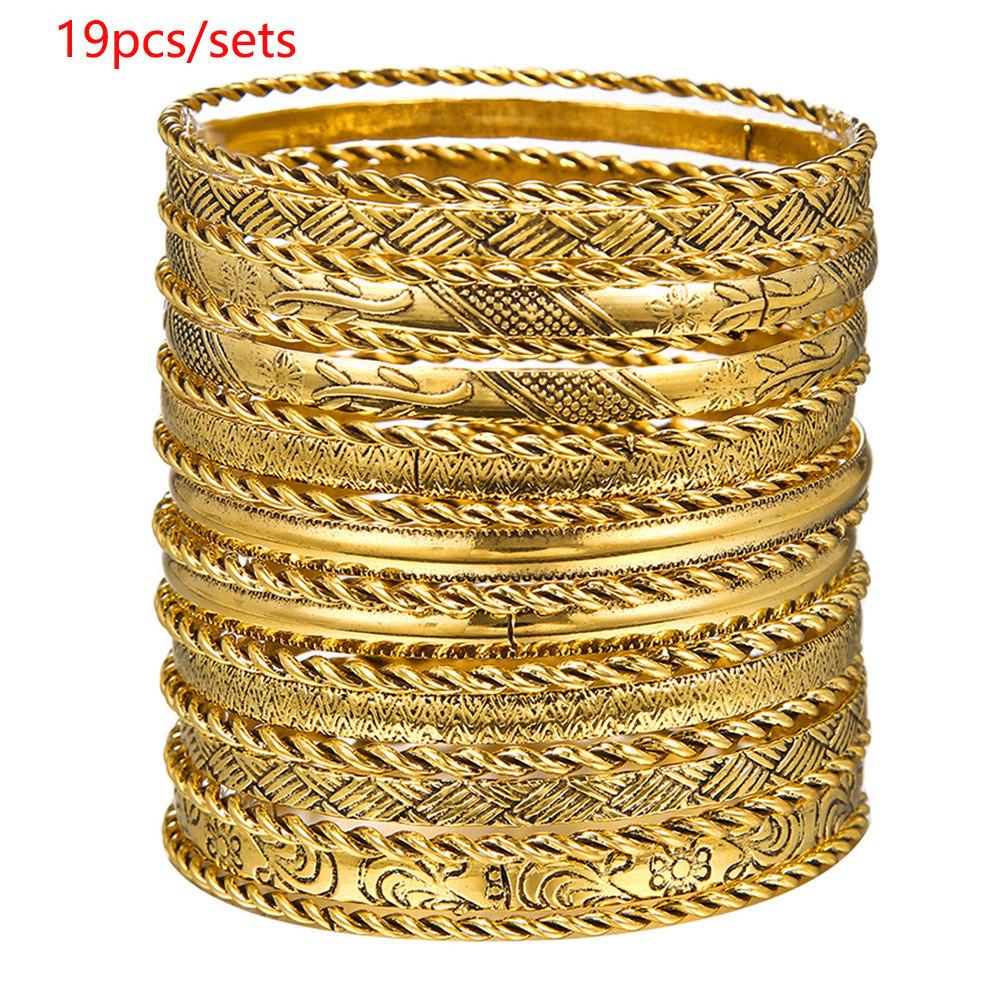 Punk Style Metal Cuff Bracelets For Women And Men With Geometric Design For Travel Gifts