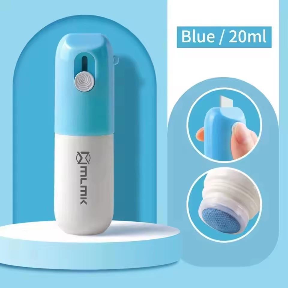 Thermal Paper Correction Fluid with Unboxing Knife Portable Durable Thermal Paper Data Identity Protection Fluid Eraser 20ml