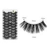 10 Pairs 3D Soft Mink Hair False Eyelashes Crisscross Thick Long Eye Lashes  Women's Beauty