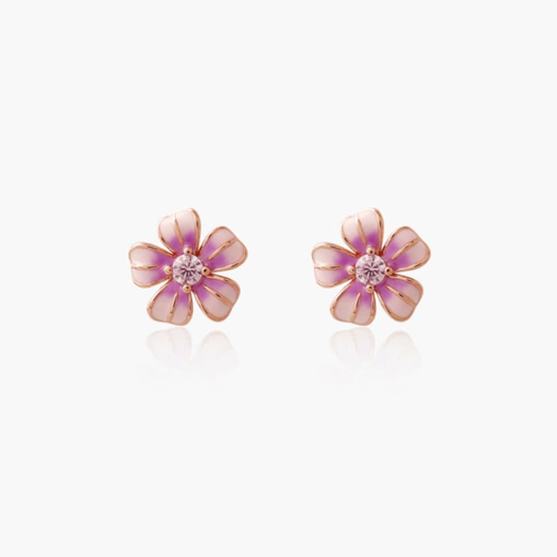 noonoo fingers Poppy Flower Earrings