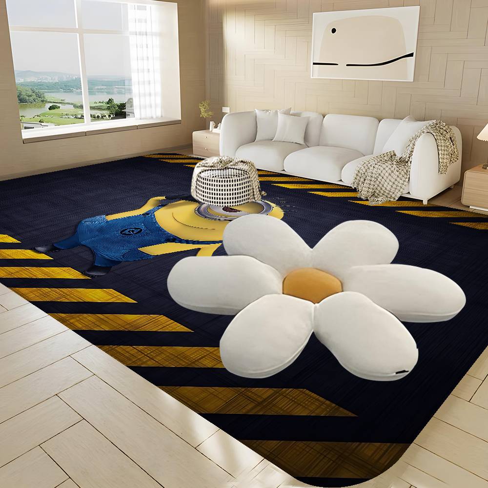 Cute Banana Cartoon-M-Minions Entrance Door Mat Washable Non-Slip Living Room Sofa Chairs Area Mat Kitchen Welcome Doormat