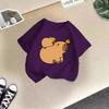 Children's Casual Short-sleeved T-shirt, Summer Boys' And Girls' Cute Capri Blouse