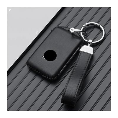 Fit Car Key Chain Leather Key Case Cover Wallet Key Protection Shell Accessory for