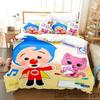 3D Print Plim Cartoon Plim Bedding Set Boys Girls Twin Queen King Size Duvet Cover Pillowcase Bed boys Adult Home Textileextile