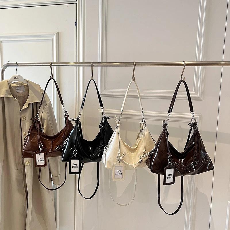 PU Leather Shoulder Bags for Women 2026 Luxury Designer Crossbody Bag Females Fashion Underarm Bags Handbags and Purses