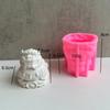 Crystal Epoxy Resin Mold 3D Lion Silicone Candle Mold Plaster Resin Mold Aromatherapy Candle Making Tool Home Decoration