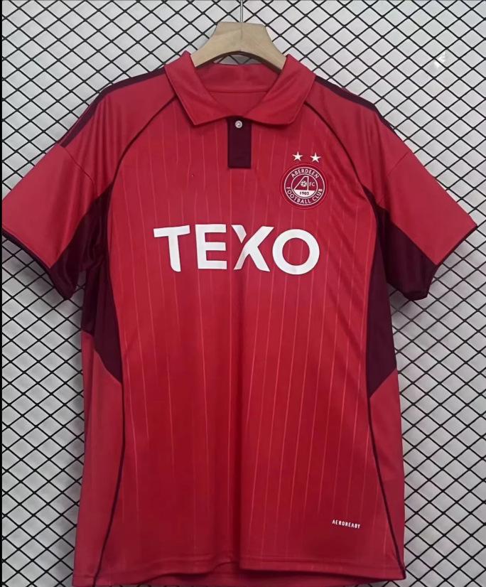 2526 Thai Football Fan Jersey Santos Marseille America Mallorca Short-sleeved Quick-drying T-shirt New La Liga