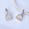 Charms Platadreamy And Colorful Candy House Beads Fit Originalbracelets Charms For Women Jewelry Diy Making Gifts