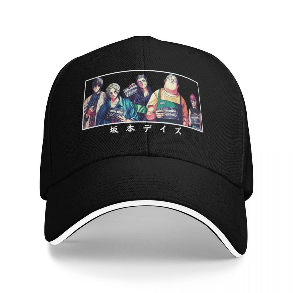 Baseball Caps Sakamoto Days Anime Characters Graphic Female Male Outdoor Summer Caps