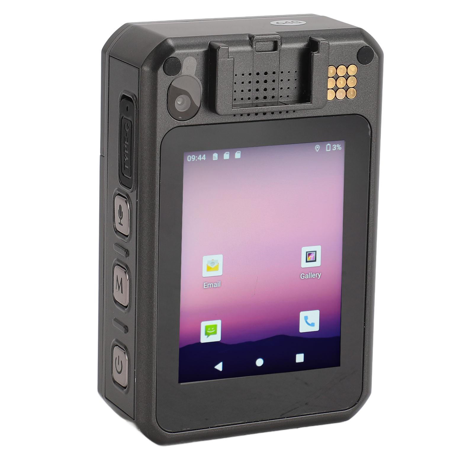 

2.4in Law Enforcement Body Cam 4K 120 degrees Wide Angle HD Infrared IP68 Waterproof Sound Video Recording