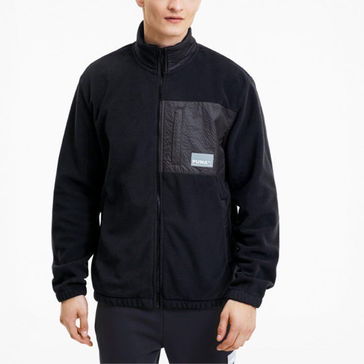 Puma Jackets Men's Black Stand Collar Thickened Other 599356-01