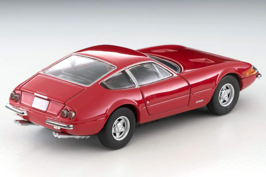 TOMYTEC Tomica Limited Vintage TLV Ferrari 365 GTB4 Rouge Modèle Fini 302148 1/64