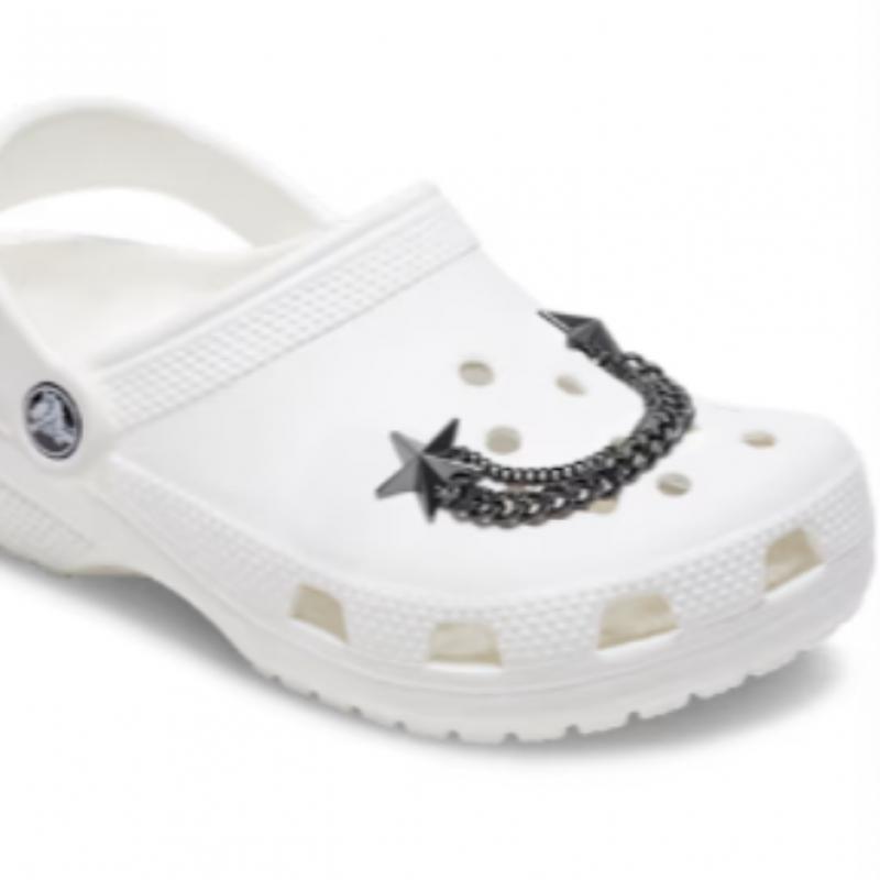 Crocs Star Chain Jibbitz Charm Pack Punk
