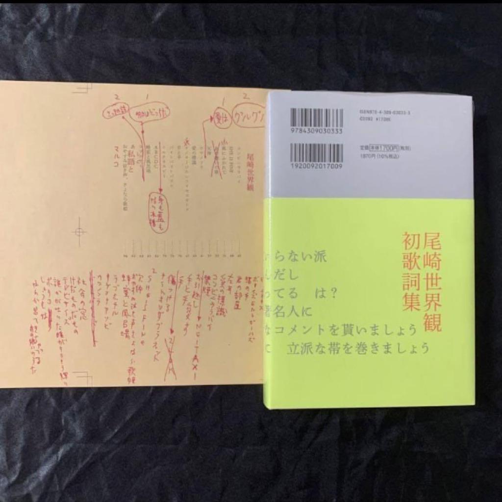 [USED] Ozaki's Worldview Private Words and Autographed Book with Bonus Cover and Autograph