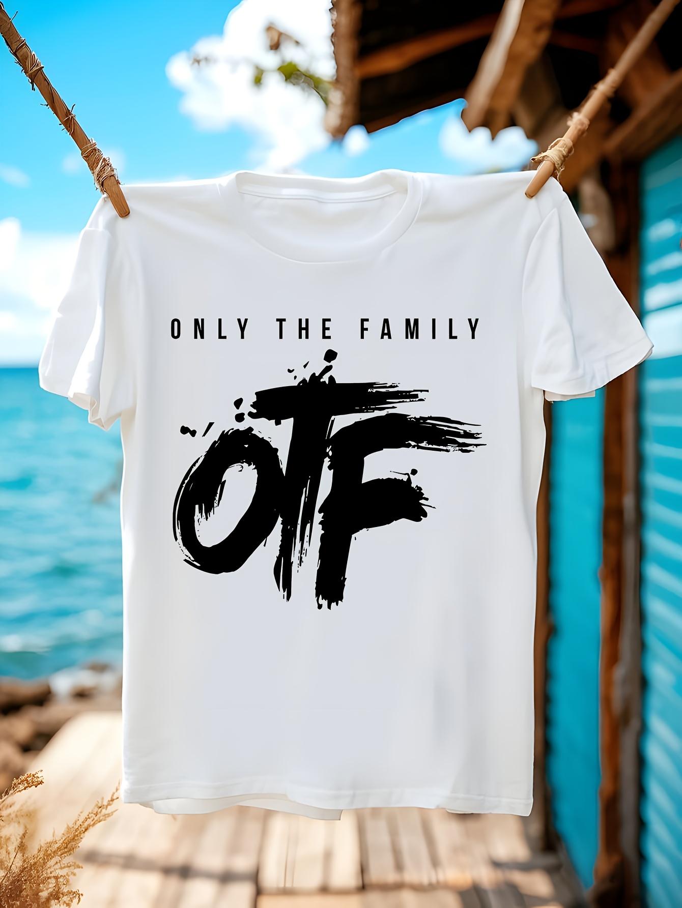 Cotton Tshirt with Bold OFF Letter Print Comfortable Brea... XXXL