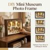 Romantic DIY Mini Museum Photo Frame Vintage Creative Memory Display Kit  Wedding Gift