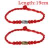 1PC Chinese Red String Handmade Hand-woven Bracelet Lucky Gifts Accessories Jewelry Red Rope