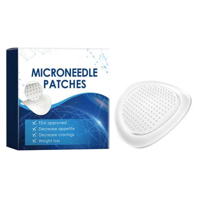 Pansements à Microneedles, Patchs de Contouring Corporel à Microneedles, Patchs à Microneedles, Patchs Corporels Portables, 1 pièce,