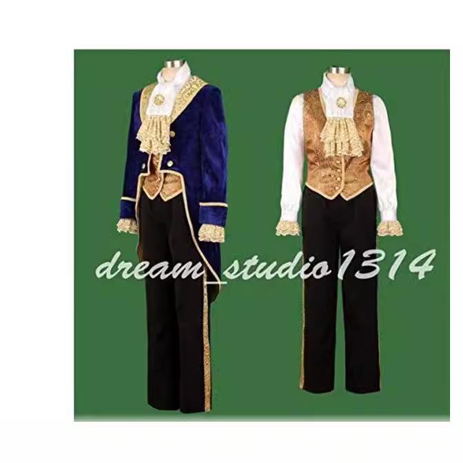 

Prince Adam Beast Cosplay Costume - Adult & Children s Sizes, Beauty and the Beast Anime-Inspired XXL
