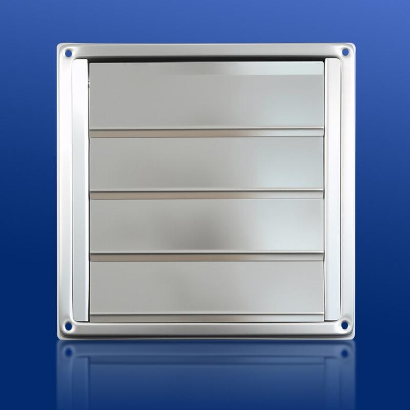 Stainless Steel Air Vent Duct Grill Air Outlet Square Vent Extractors Ventilation Cover Vent Exhaust Hood Outlet