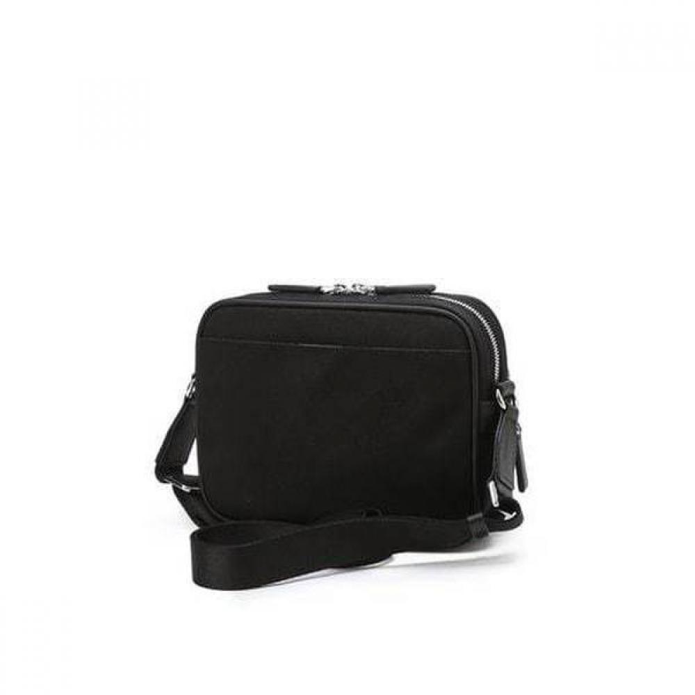 Daks Black Dd Pattern Nylon Mini Crossbody Bag Dbba6e594bk