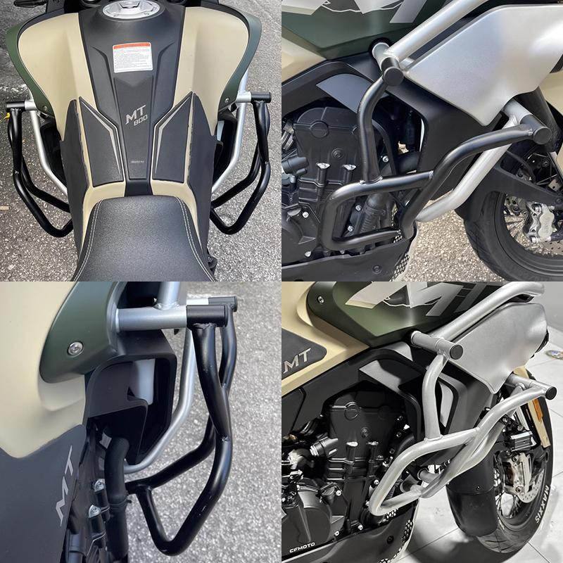 Fit For CFMOTO 800MT Frame Protection Bumper Engine Guard 800 MT 2021 2022 2023 2024 Motorcycle Accessories Highway Crash Bar