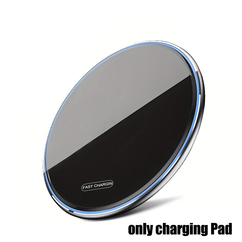 

30W Wireless Charger For iPhone 15 14 13 12 11 Pro XS Max X 8 Ultra Slim Induction Fast Charging Pad For Samsung S23 S22 S21 S20