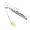 Bookmark Feather Dried Flower Gypsophila Specimen Metal Bookmarks Stationery Gift