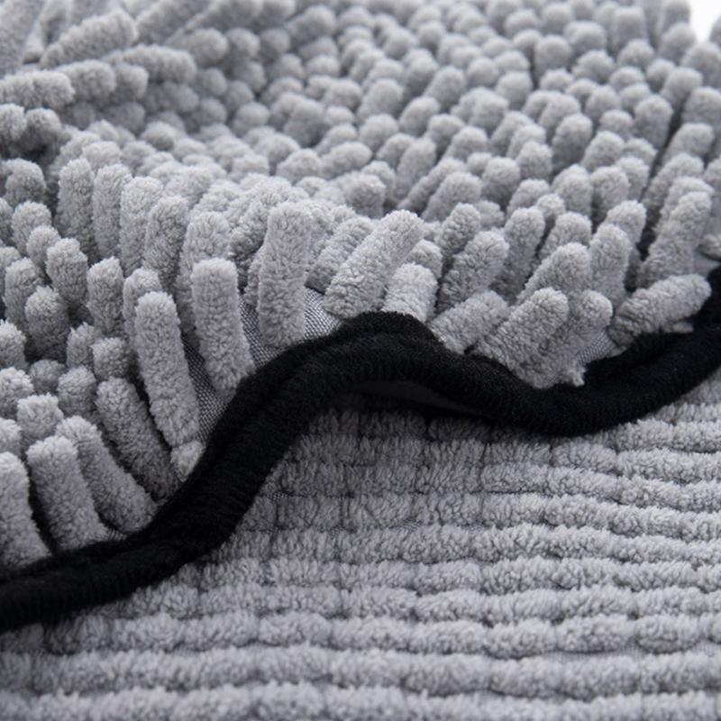 Microfiber Pet Bath Towel for Drying Puppy/Cat Daily Cleaning Supplies