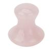 Scraping Stone Tool Mushroom Shape Pink Rose Quartz Gua Sha Scraping Plate for Massage Relax