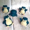 5Pcs/Set  Cartoons Anime Figure Snorlax Cake Decoration Doll Action Model Toys Kids Gifts