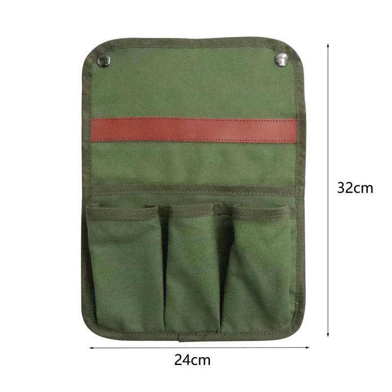 Outdoor Camping Stuhl Arm Lagerung Tasche Leinwand Strand Stuhl Hängen Lagerung Taschen
