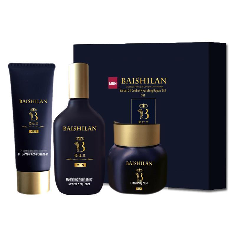 

Baisilan Men s Oil Control & Hydrating Skincare Set 290ml