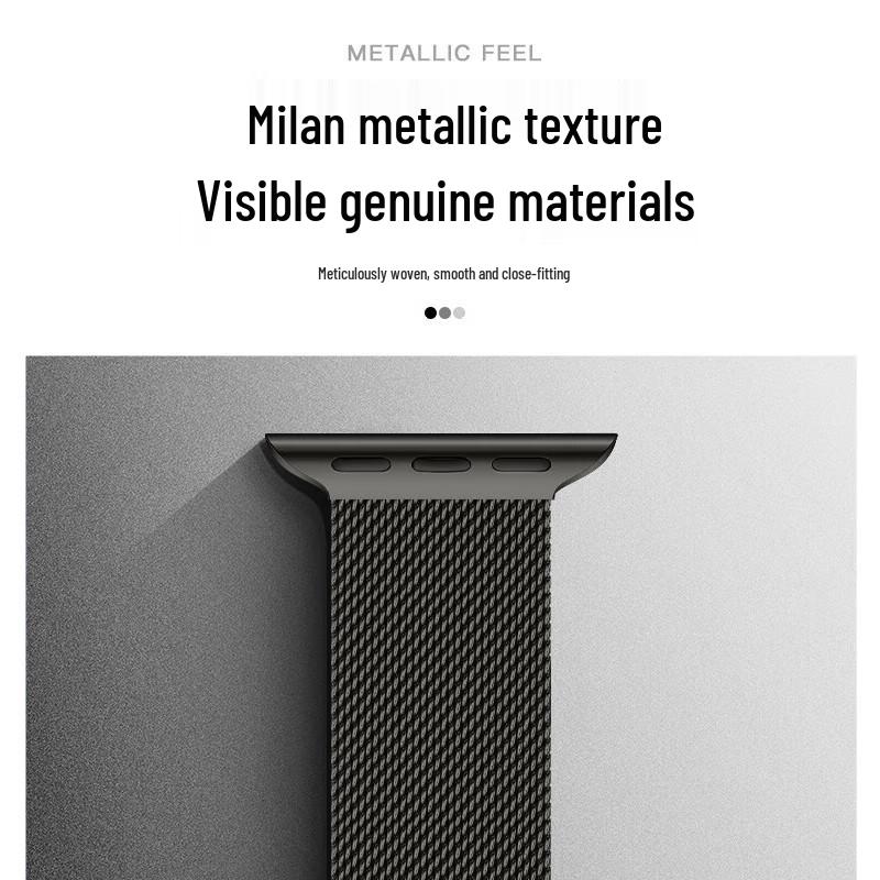 ESCASE Milánský tah Magnetický pásek pro Apple Watch