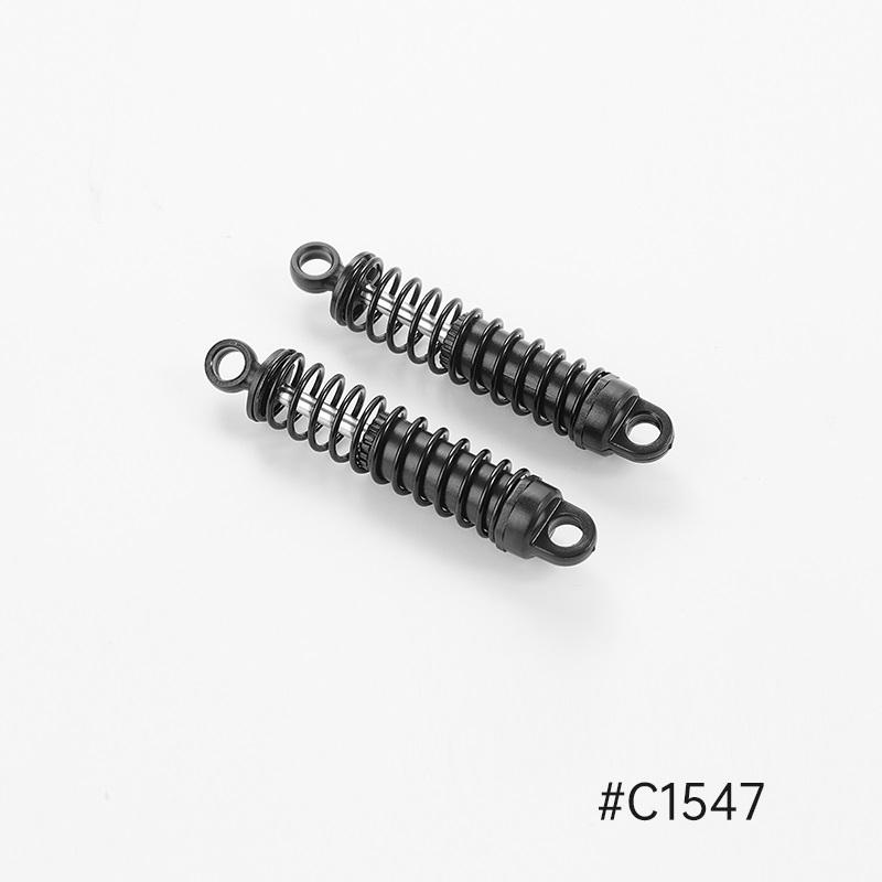 FMS 1/10 Atlas RC Truck Car Parts Front Bumper Main Gear Box Set Light Cup Shock Absorbers