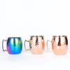 Stainless Steel Wine Cups 500ml Hammered Moscow Mule Mug Moscow Mule Cup Beverage Drinking Cup Beer Mug