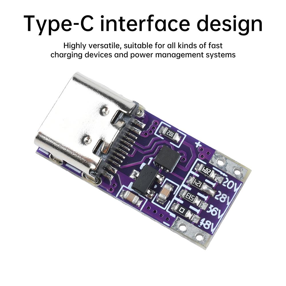 PD3.1 PD3.0 QC3.0 Fast Charging Protocol Deceiver Aging Test Board 9V12V20V28V36V48V Type C Interface