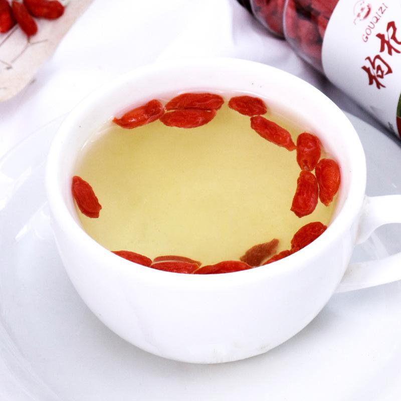 Premium 250g Bag of Authentic Dried Ningxia Red Goji Berries for Tea or Flower Fruit Tea.