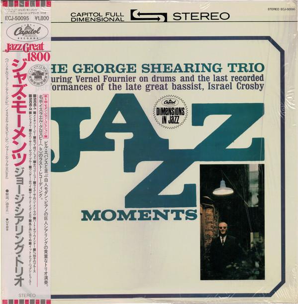 

Виниловая пластинка GEORGE SHEARING Jazz Moments ECJ50095 CAPITOL 1985 Япония Джаз Б/у