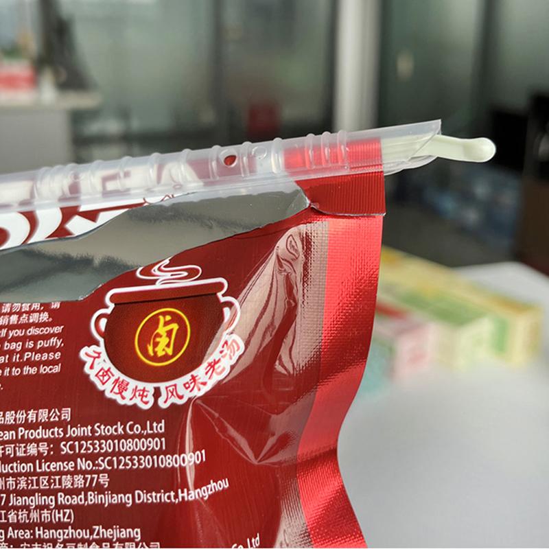Plastic Bag Clips Food Sealed Sticks Kitchen Food Snack Grip Organizer Bag Seal Clip Rod Moisture-Proof Storage Clamp