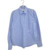 MSGM Blue logo embroidered overshirt tops 41 blueUsed