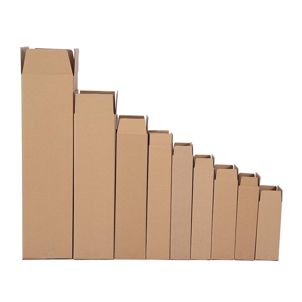 Custom Vertical Rectangular Cardboard Umbrella Packaging Box