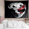 Devil's Night Tapestry for Bedroom Aesthetic Classroom Tapestries Wall Hanging for Living Room Dorm Office,Ideal Creative Gift