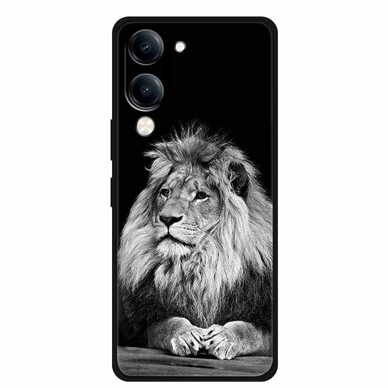 Case For Vivo Y04 Y04S Y37C 4G Soft Silicone TPU Protector Shell Cartoon Lovely Gift Anime Phone Cover Capa Y 04 04S 37C Bumper