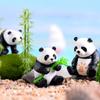 Kids Toys Garden Home Decor Bonsai Decoration Miniature Model Micro Panda Figurine Resin Ornaments